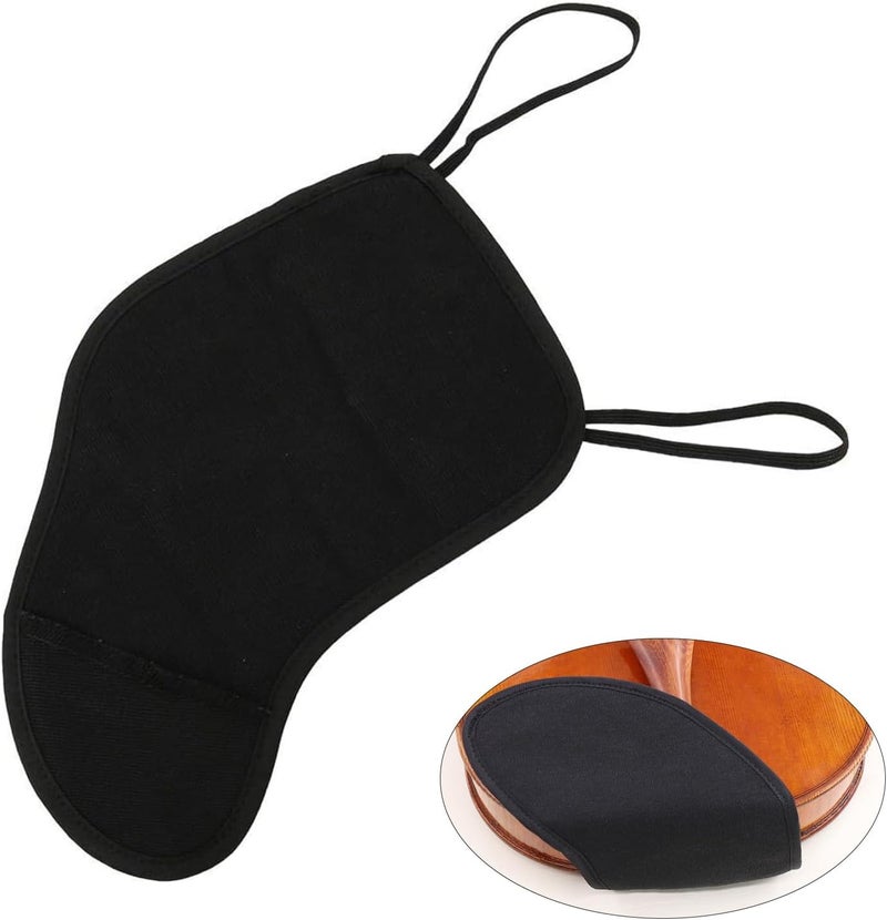 CashBeat Comfortable 4/4-3/4 Violin Chin Shoulder Rest Pad, Pure Cotton Violin Support Pad Accessory for Enhanced Playing Experience - Image 1